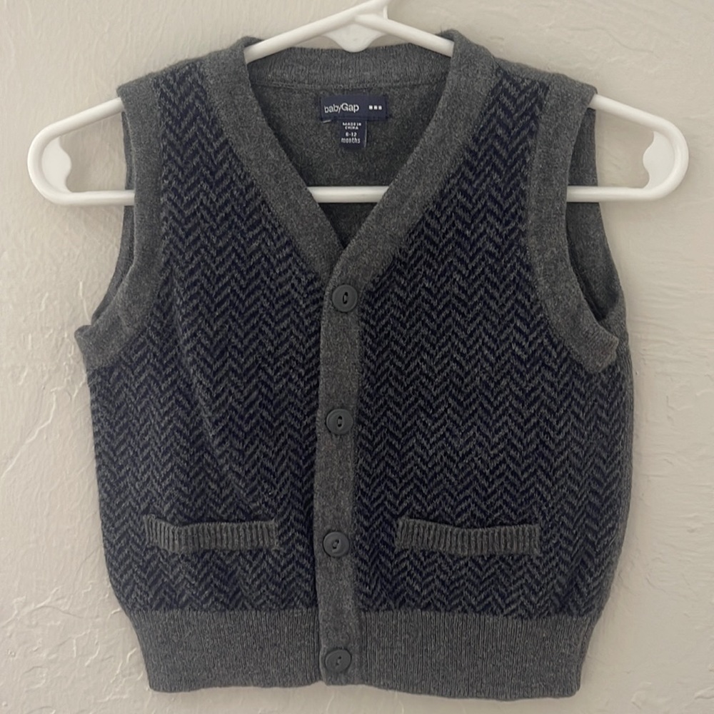 babyGap button down vest